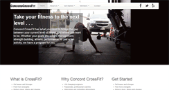 Desktop Screenshot of concord-crossfit.com